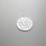 20pcs Solomon Hexagram Charm 22mm Alloy Pendant DIY Jewelry Accessory SMC050