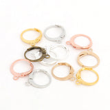 20pcs 12x15mm Silver French Earring Hook Earwire for DIY Jewelry Making