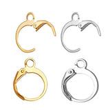 20pcs 12x15mm Silver French Earring Hook Earwire for DIY Jewelry Making