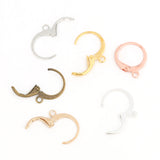 20pcs 12x15mm Silver French Earring Hook Earwire for DIY Jewelry Making