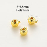 20pcs Round Cord End Crimp Clasps for Jewelry Making
