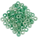 20pcs 14x4mm Sand Stone Big Hole Beads Crystal Stone Spacer Beads