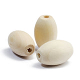 20pcs Natural Wood Beads 17x25mm for Jewelry Making