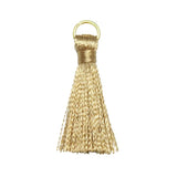 20pcs/lot 35mm Mini Silk Tassel Earrings Jewelry Making DIY Fringe Findings