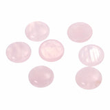 20pcs Pink Natural Crystal Quartz Stone Cabochons Beads DIY Jewelry Findings