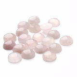 20pcs Pink Natural Crystal Quartz Stone Cabochons Beads DIY Jewelry Findings