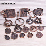 20pcs Steampunk Clock Charms for Jewelry Making Diy Vintage Metal