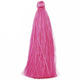 20pcs/lot 8cm Pink Rayon Tassel for Garment/Curtain/Home Textile