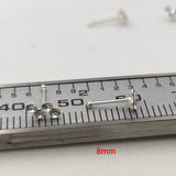 20pcs 925 Silver Nose Stud Clear Crystal Ball Nariz Piercing Body Jewelry