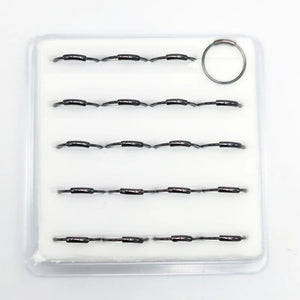 20pcs 925 Silver Nose Ring Hoop Septum Rings Jewelry
