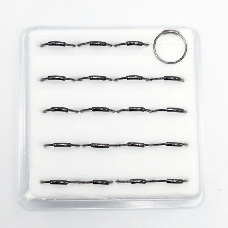 20pcs 925 Silver Nose Ring Hoop Septum Rings Jewelry