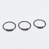20pcs 925 Silver Nose Ring Hoop Septum Rings Jewelry
