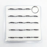 20pcs 925 Silver Nose Ring Hoop Septum Rings Jewelry