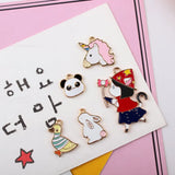 20pcs Cartoon Animal Charm Alloy Pendant for DIY Jewelry