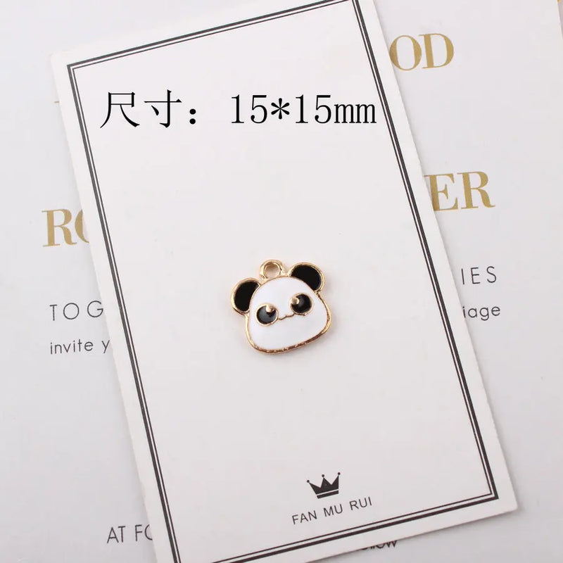 20pcs Cartoon Animal Charm Alloy Pendant for DIY Jewelry