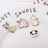 20pcs Cartoon Animal Charm Alloy Pendant for DIY Jewelry