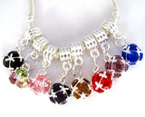 20pcs Colorful Rhinestone Ball Pendants for Bracelet&Necklace DIY Jewelry