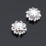 20pcs Copper Flower Bead Caps Variety of Styles Filigree Caps DIY Jewelry Making