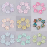 20pcs Czech Glass Flower Spacer Beads Plum Blossom Crystal for DIY Jewelry