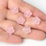 20pcs Czech Glass Flower Spacer Beads Plum Blossom Crystal for DIY Jewelry
