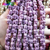 20pcs Elephant Coral Beads Jewelry Making 12/14mm