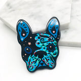 20pcs French Bulldog Pug Dog Acrylic Charms for Jewelry Making