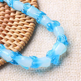20pcs/lot Lampwork Beads 10x20mm Cabbage Shape Loose Spacer Beads