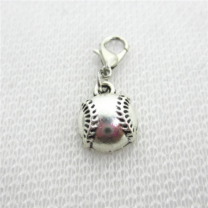 20pcs/lot Baseball Charms Dangle Charms DIY Jewelry Accessories