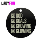 20pcs Melanin Girl Charms - Stainless Steel DIY Jewelry Accessories