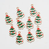 20pcs Christmas Pendants Charms Ornaments for Jewelry Making Xmas Tree Decor