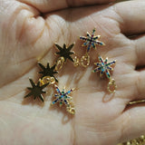 20pcs Micro-set Zircon Charms for DIY Jewelry Making