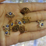 20pcs Micro-set Zircon Charms for DIY Jewelry Making