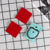 20pcs Microfiber Snap Button Pouch Velvet Jewelry Envelope Bag