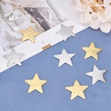 20pcs Star Brass Pendants Mixed Charms DIY Jewelry Making