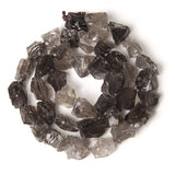 20pcs Smoky Crystal Nugget Minerals Beads for DIY Jewelry Making