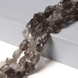 20pcs Smoky Crystal Nugget Minerals Beads for DIY Jewelry Making
