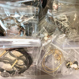 20pcs Clear PVC Jewelry Storage Bags, 11*11cm Ziplock Bracelet Bangle Organizer
