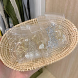 20pcs Clear PVC Jewelry Storage Bags, 11*11cm Ziplock Bracelet Bangle Organizer