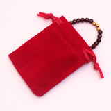 20pcs Red Velvet Bags 7*9cm Jewelry/Candy Gift Pouches