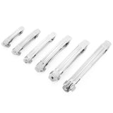 20pcs Rhodium French Barrettes Hair Clip DIY Hair Bow Clips for Jewelry