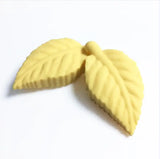 20pcs Silicone Leaf Wrist Pendants Baby Teether Toy BPA Food DIY Chew Charms