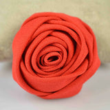 20pcs Silks & Satins Rose Flowers Hair Ornaments DIY Accessory