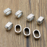 20pcs Big Hole Metal Spacer Beads for Jewelry Making