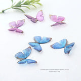 20pcs South Korea Butterfly Hair Accessories DIY Key Chain Bag Hanging Jewelry