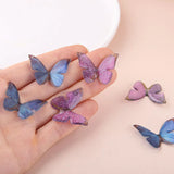20pcs South Korea Butterfly Hair Accessories DIY Key Chain Bag Hanging Jewelry