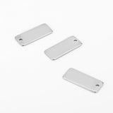 20pcs Square Charm Pendants 9*21mm DIY Jewelry Making Findings Accessories