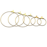 20pcs Stainless Steel Ear Wire Hoops Earrings Findings DIY Jewelry Making