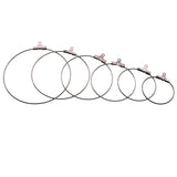 20pcs Stainless Steel Ear Wire Hoops Earrings Findings DIY Jewelry Making