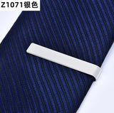 20pcs Stainless Steel Tie Clips 48x8mm Men Jewelry Accessory