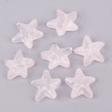 20pcs Starfish Lampwork Glass Beads Colorful for Jewelry Making